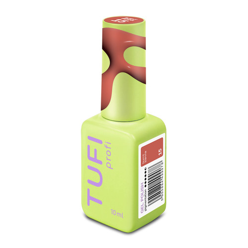 Gel polish TUFI profi PANTONE 15 Burnt Sienna brick-terracotta 10 ml (0331527) - Фото №4
