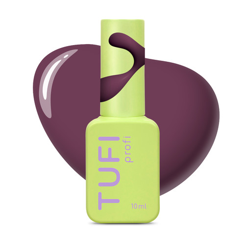 Gel polish TUFI profi PANTONE 21 Amaranth dusty purple 10 ml (0331534) - Фото №1