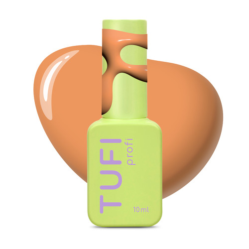 Gel polish TUFI profi PANTONE 23 Muskmelon peach-orange 10 ml (0331536) - Фото №1