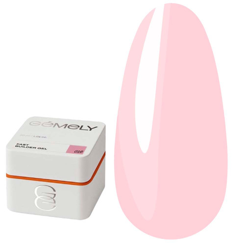 Гель для наращивания GEMELY Fast Builder Gel 16 холодный пыльный розовый 30 мл (7704095) - Фото №1