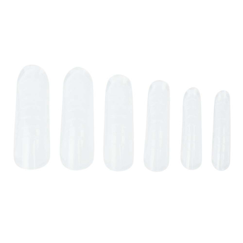Верхние формы Lunamoon Dual Nail Forms Сlassic Square (120 шт) - Фото №1