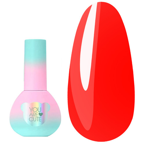 Гель-лак YOUARECUTE Color 96 неоново-красный 5 мл (993-4125-1007) - Фото №1