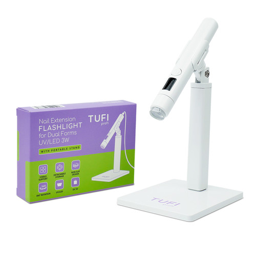 Portable UV LED Manicure light TUFI profi 3W with timer and battery (0326326) - Фото №1