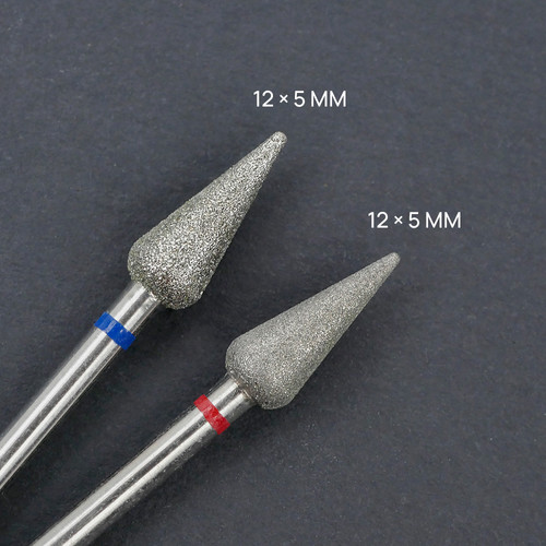 Manicure cutter TUFI profi Diamond Drop 12 х 5 mm Blue Notch (0328402) - Фото №6