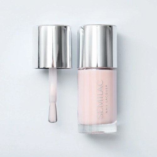 Классический лак для ногтей  Semilac Nail Lacquer 105 Delicate French 9 мл - Фото №2