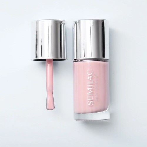 Классический лак для ногтей Semilac Nail Lacquer 106 Pinkognito 9 мл - Фото №2