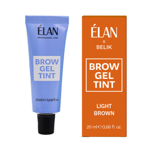 Гель-краска ELAN для бровей Brow Gel Tint Light Brown 20 мл - Фото №3