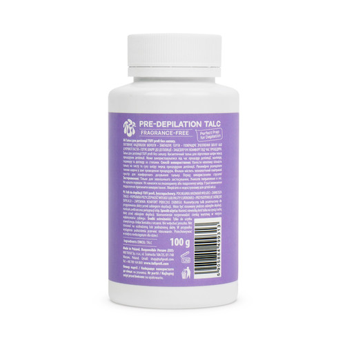 Cosmetic talc TUFI profi unscented 100 g - Фото №2