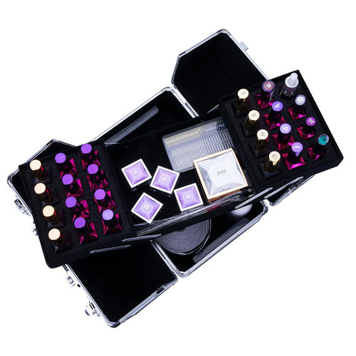 Mollylac M Case for nail polishes Diamond 3D White - Фото №2