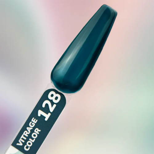 Гель-лак YOUARECUTE Color 128 витражный темно-бирюзовый 5 мл (993-4762-1322) - Фото №3