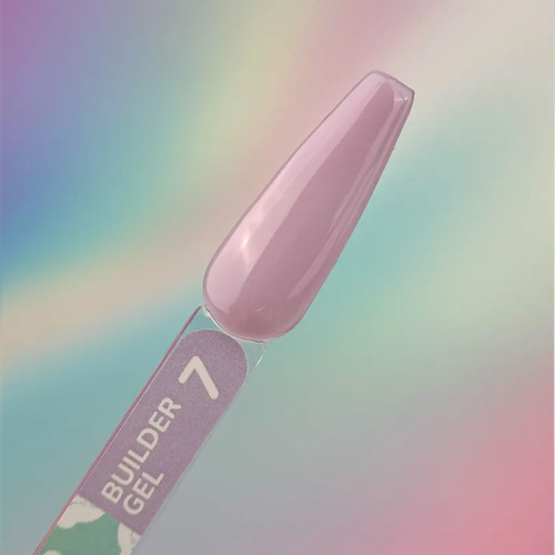 Гель для наращивания YOUARECUTE Builder Gel 7 светлый лиловый 15 мл (995-4856-1357) - Фото №3