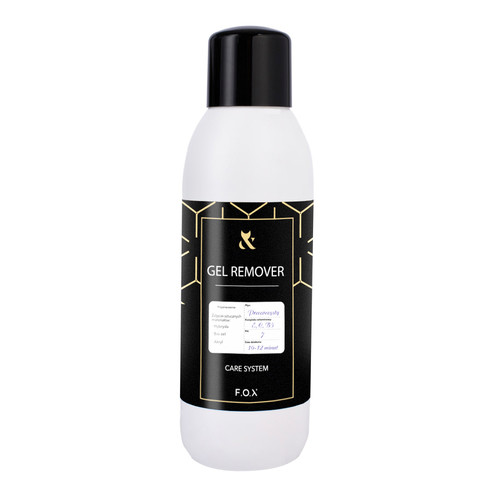 SALE Жидкость для снятия гель-лака F.O.X Care system Gel Remover 550 мл
