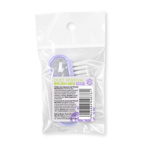 Brush for hands and nails TUFI profi Mini Violet (0330815) - Фото №4
