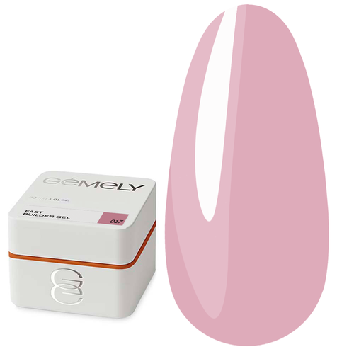 Gel for extension GEMELY Fast Builder Gel 17 berry 30 ml (7704096) - Фото №1