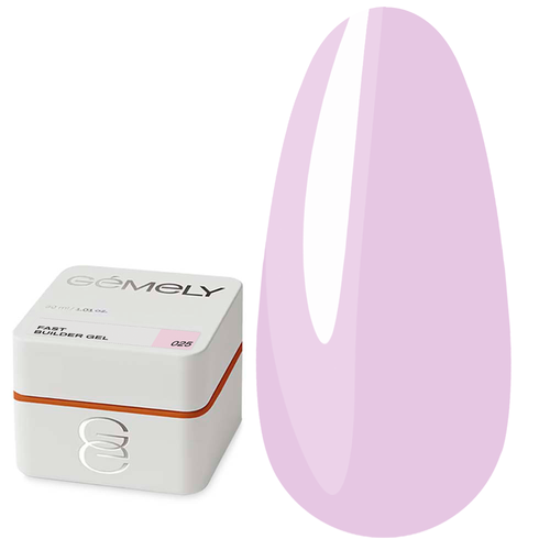 Gel for extension GEMELY Fast Builder Gel 25 pink-lilac 30 ml (0333899) - Фото №1