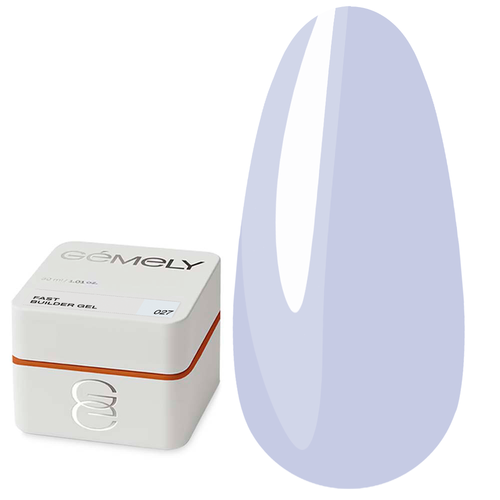 Gel for extension GEMELY Fast Builder Gel 27 light blue 30 ml (7704465) - Фото №1