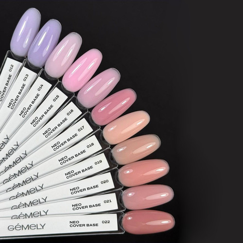 Base GEMELY Neo Cover 12 light lilac 15 ml - Фото №3