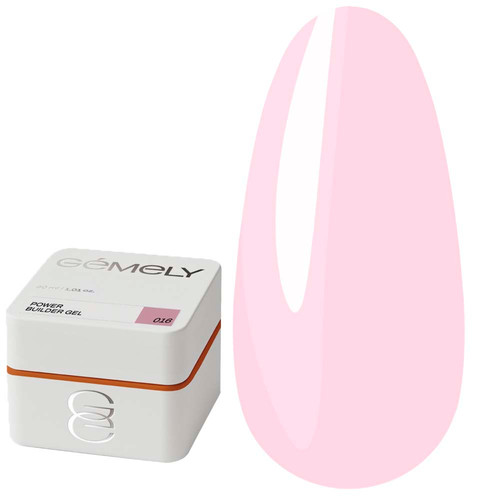 Gel for extension GEMELY Power Builder Gel 16 cool pink 30 ml - Фото №1