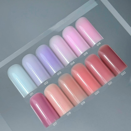 Gel for extension GEMELY Power Builder Gel 18 light peach 30 ml - Фото №3