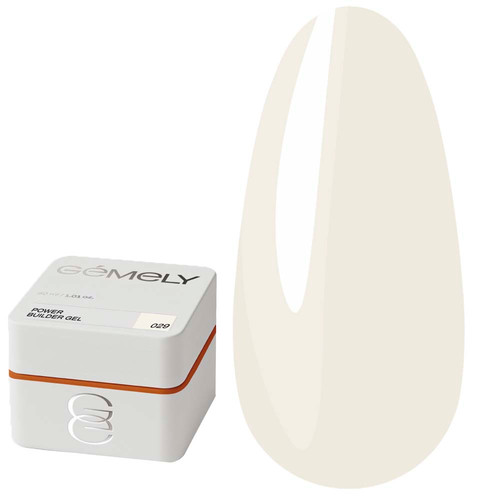 Gel for extension GEMELY Power Builder Gel 29 ivory 30 ml - Фото №1