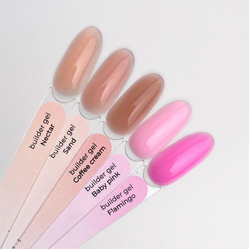 Гель для наращивания Touch Builder gel Flamingo 30 мл - Фото №3