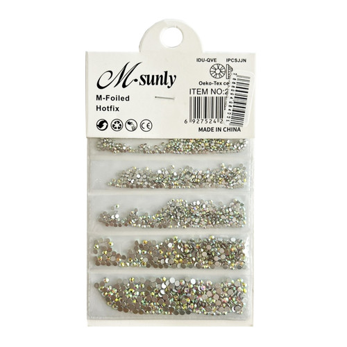 Glass rhinestones for nails BLING holographic