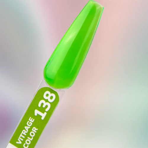 Гель-лак YOUARECUTE Color 138 витражный зеленый 5 мл (993-4772-1332) - Фото №3