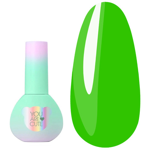 Гель-лак YOUARECUTE Color 138 витражный зеленый 5 мл (993-4772-1332) - Фото №1