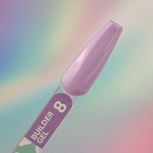Гель для наращивания YOUARECUTE Builder Gel 8 сиреневый 15 мл (995-4857-1358) - Фото №3