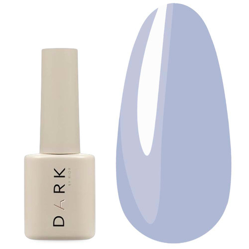 Gel polish DARK New collection 177 smoky gray-blue 6 ml