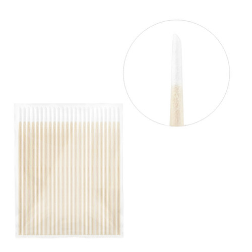 Wooden cotton swabs JAAPEE Eyeness 100 pcs - Фото №1