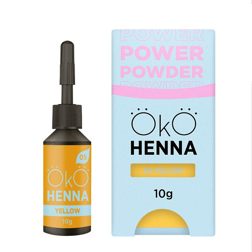 Хна для бровей Henna Henna OKO, 05 Yellow, 10 g