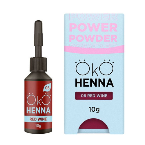 Хна для бровей Henna OKO, 06 Red Wine, 10 g