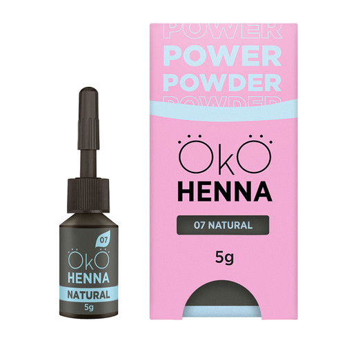 Хна для бровей OKO Henna 07 Natural 5 г - Фото №1