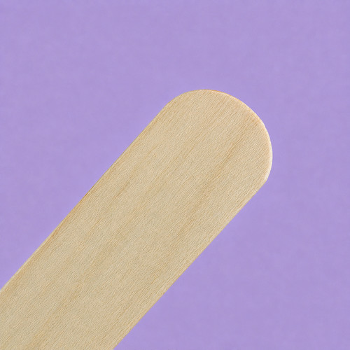 Wooden disposable spatulas TUFI profi Soft Touch for depilation 15 cm 50 pcs (0332877) - Фото №2