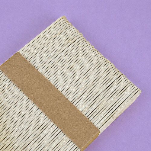 Wooden disposable spatulas TUFI profi Soft Touch for depilation 15 cm 50 pcs (0332877) - Фото №5