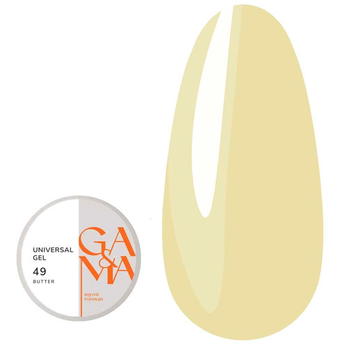 Gel for extension GA&MA Universal №049 Butter 30 ml (7703351) - Фото №1