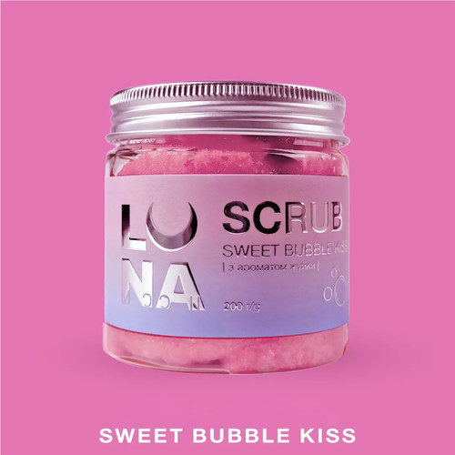Scrub LUNA Sweet Bubble Kiss 200 ml (325-4180-1253) - Фото №2