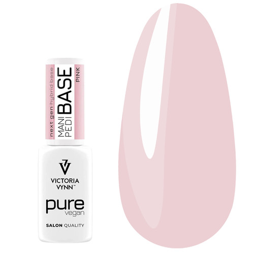 VICTORIA VYNN MANI PEDI BASE Pink 8 ml - Фото №1