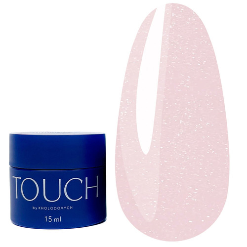 Gel Touch Builder liquid 20 light pink with shimmer 15 ml - Фото №1