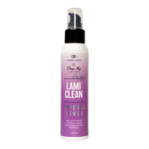 Professional post-lamination care for eyelashes and eyebrows Pimp My Lashes x HAPPY LASH Happy Lami Clean 100 ml - Фото №1
