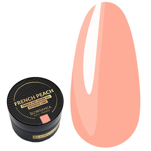 Gel paint Slowianka French Peach 5 g - Фото №1