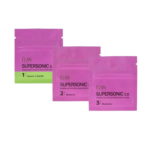 Eyebrow and eyelash lamination kit in a sachet ELAN SUPERSONIC 2.0 - Фото №1