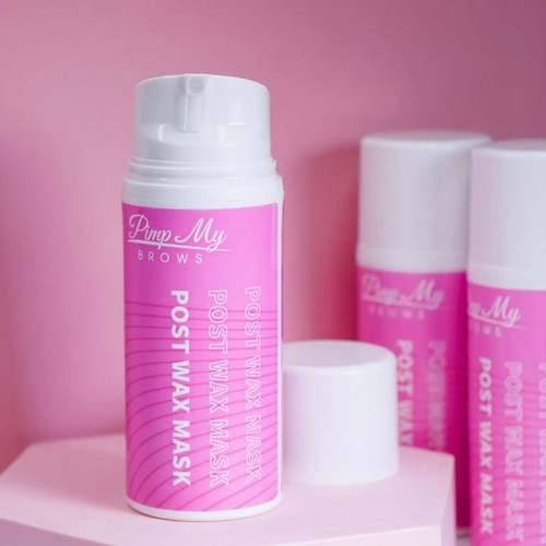 Soothing mask after depilation Pimp My Brows Post Wax Mask 80 ml - Фото №3