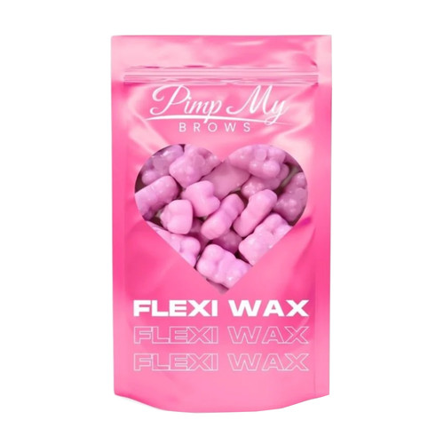 Твердый воск Pimp My Brows Flexi Wax розовый жемчуг 100 г - Фото №1