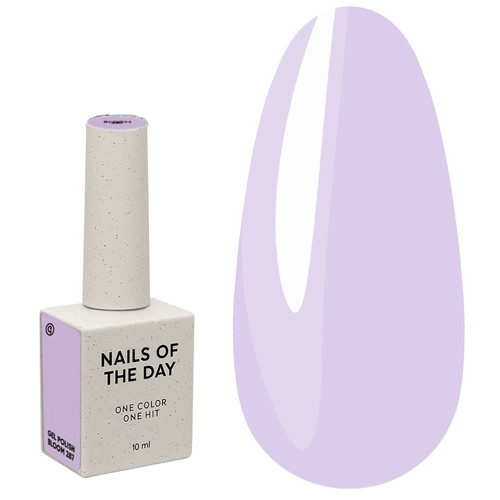 Gel polish NAILSOFTHEDAY 287 Bloom pastel violet 10 ml - Фото №1