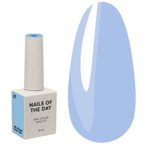 Гель-лак NAILSOFTHEDAY 304 Float пастельно-голубой 10 мл