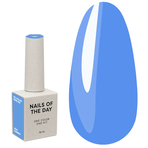 Gel polish NAILSOFTHEDAY 307 Wave light blue 10 ml - Фото №1