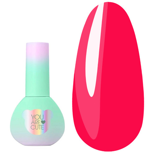 Гель-лак YOUARECUTE Color 157 насыщенный неоново-розовый 5 мл (993-5889-1731) - Фото №1