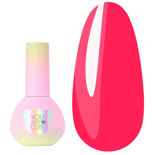 Гель-лак YOUARECUTE Color 158 неоново-розовый 5 мл (993-5890-1732) - Фото №1